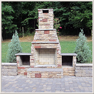 Outdoor Fireplace